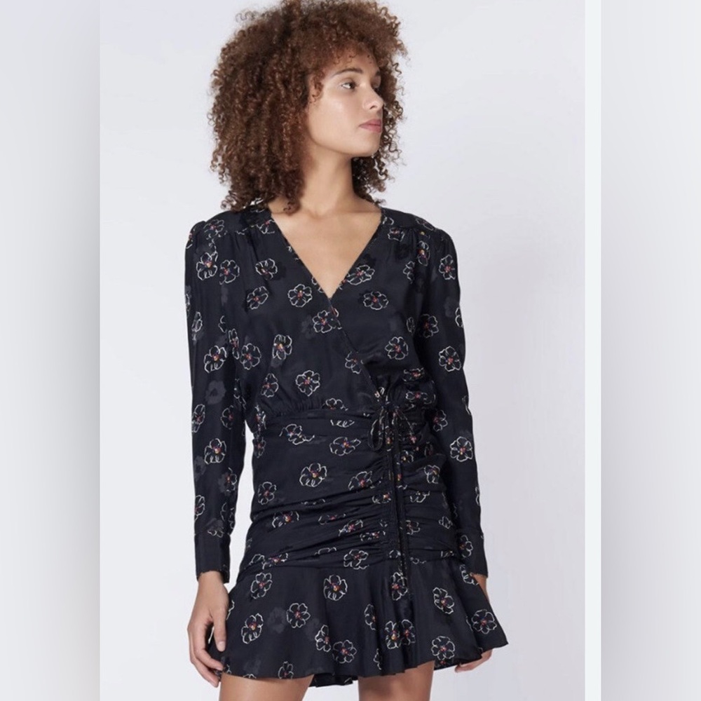 Veronica Beard Silk floral dress